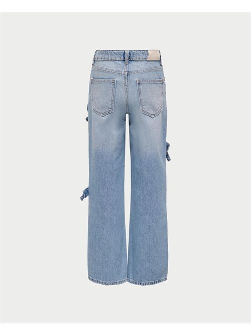 Jeans bambina Only con fiocchi ONLY | 15345157LIGHT BLUE DENIM